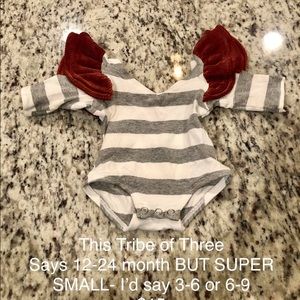 This tribe of 3 size 12-24 month